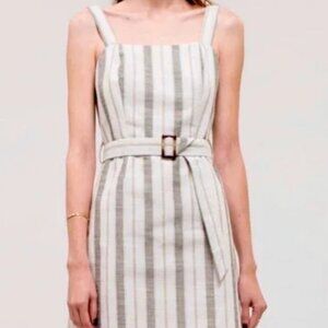 J.O.A Striped Dress